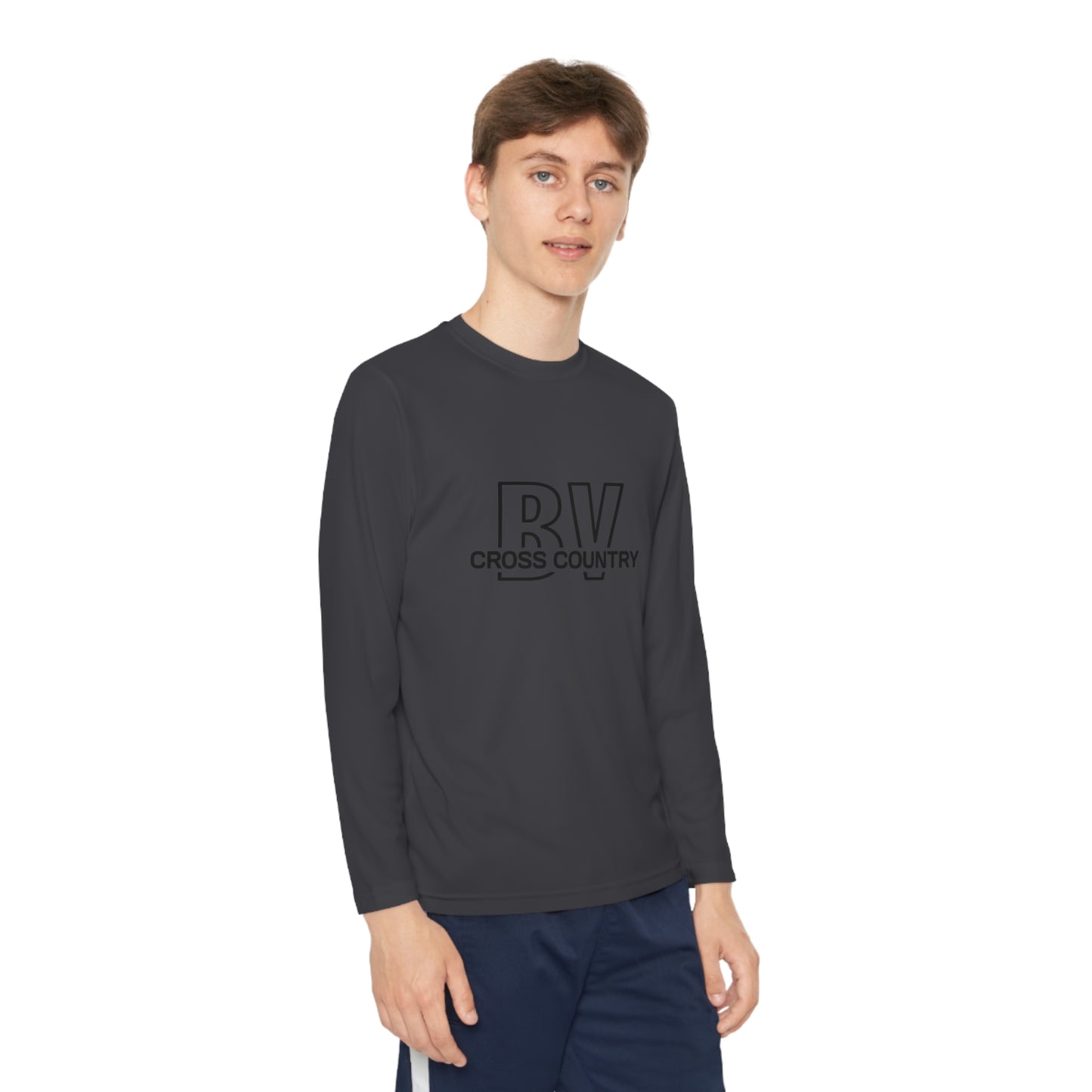 BV Cross Country Youth Long Sleeve Competitor Tee