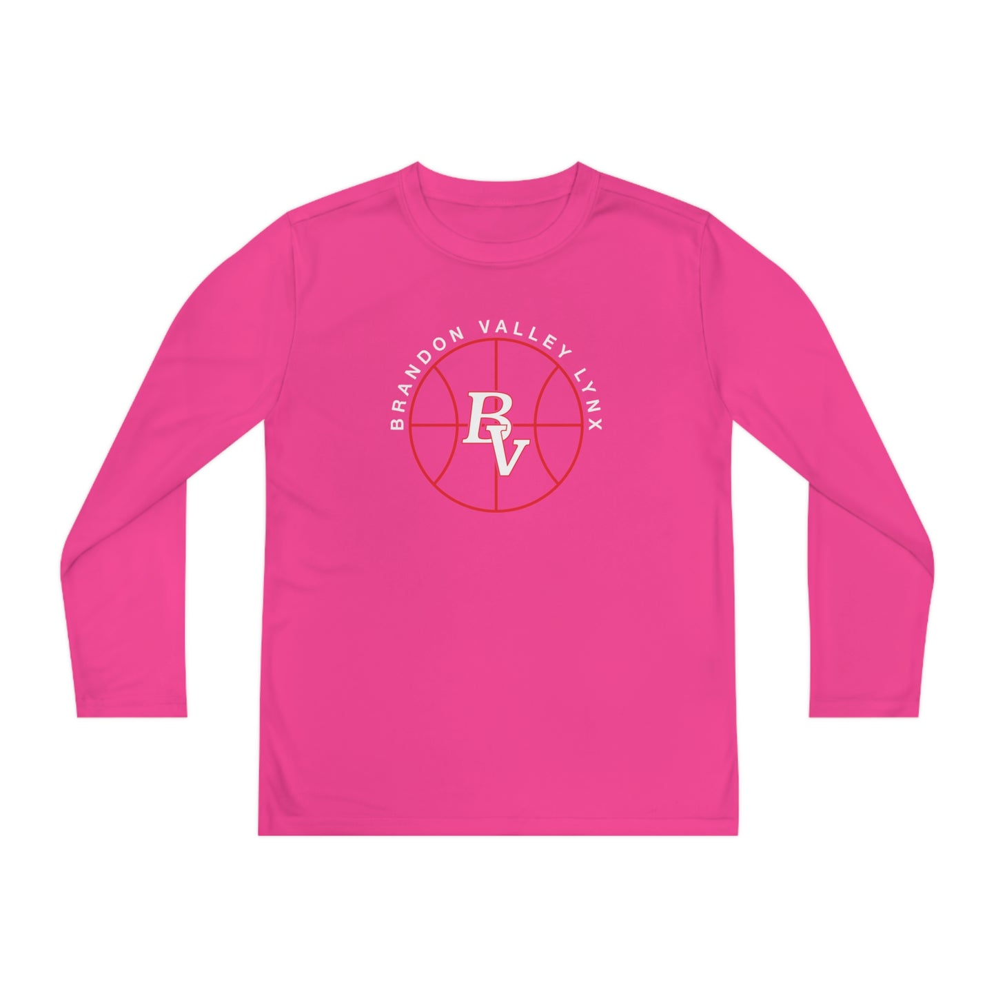 BV Basketball Youth Long Sleeve Competitor Tee