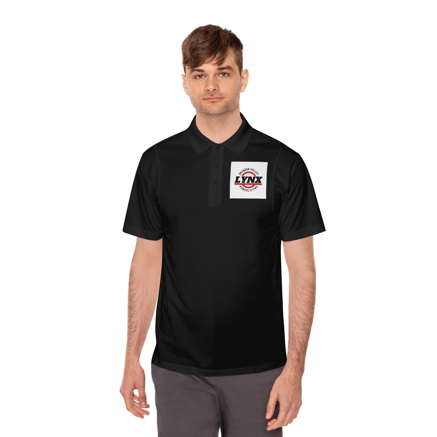 BV Powerlifting Men's Sport Polo Shirt