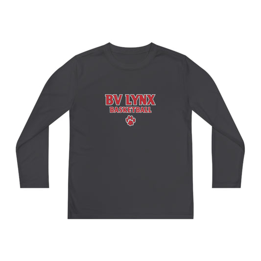 BV Basketball Youth Long Sleeve Competitor Tee