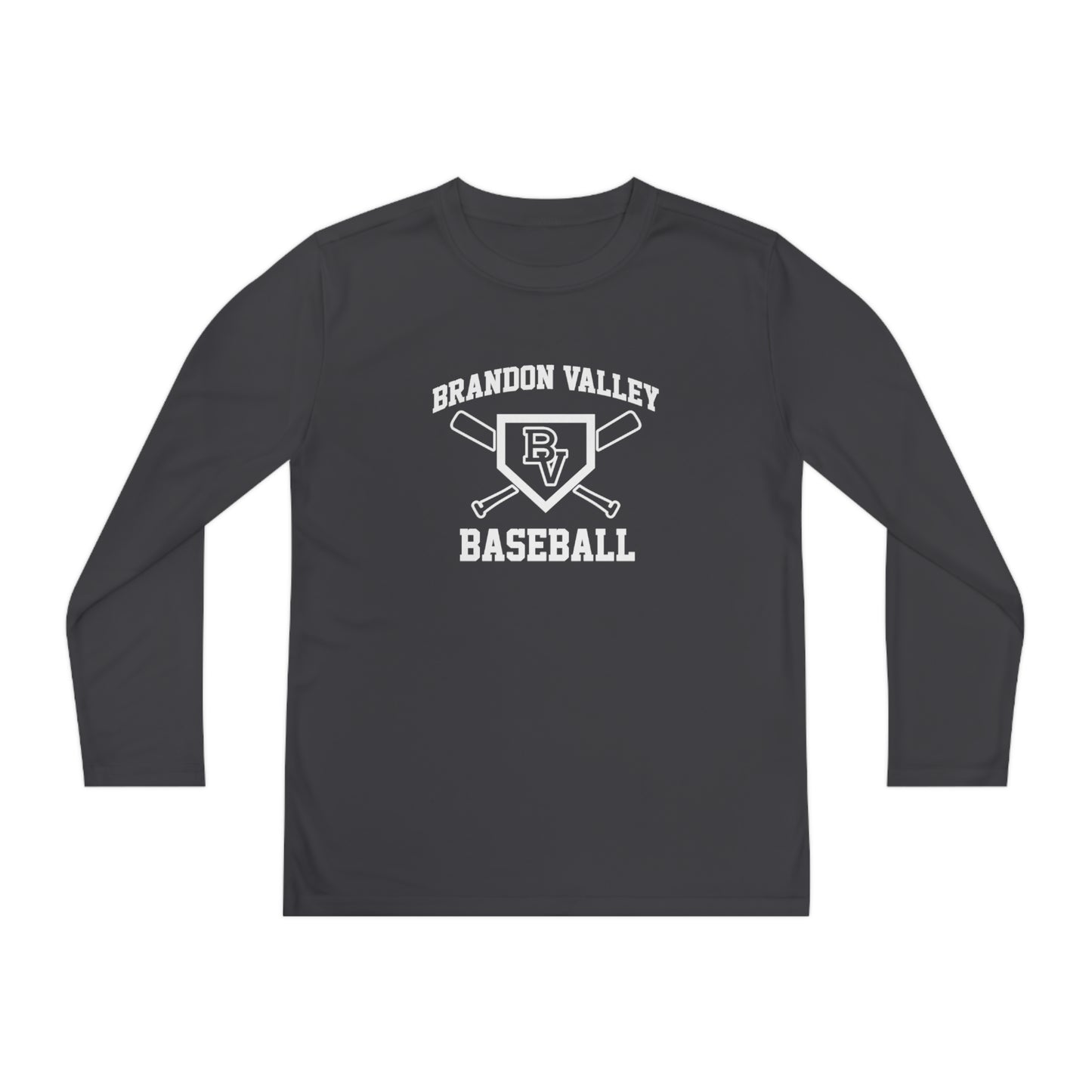 BV Baseball Youth Long Sleeve Competitor Tee