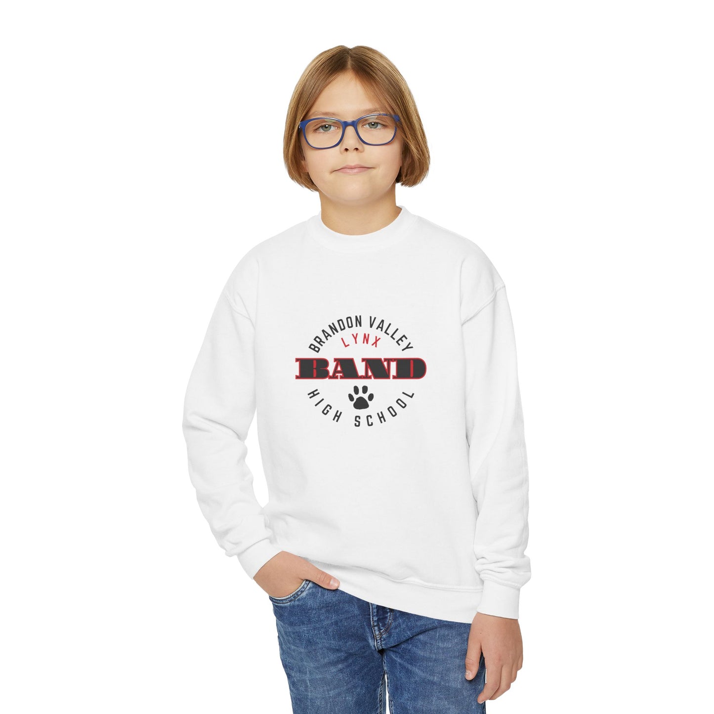 BV Band Youth Crewneck Sweatshirt