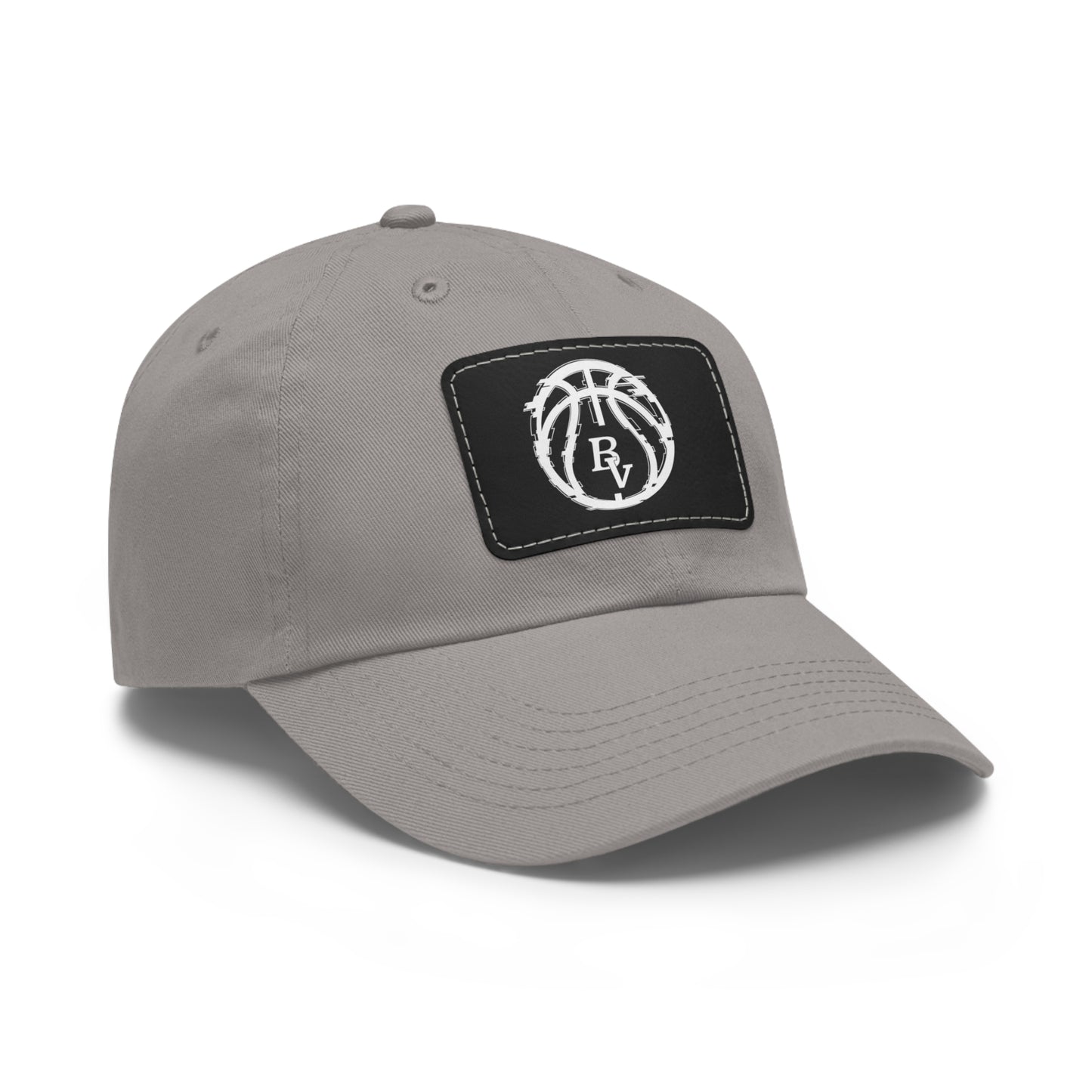 BV Basketball 1 - Hat with Leather Patch (Rectangle)