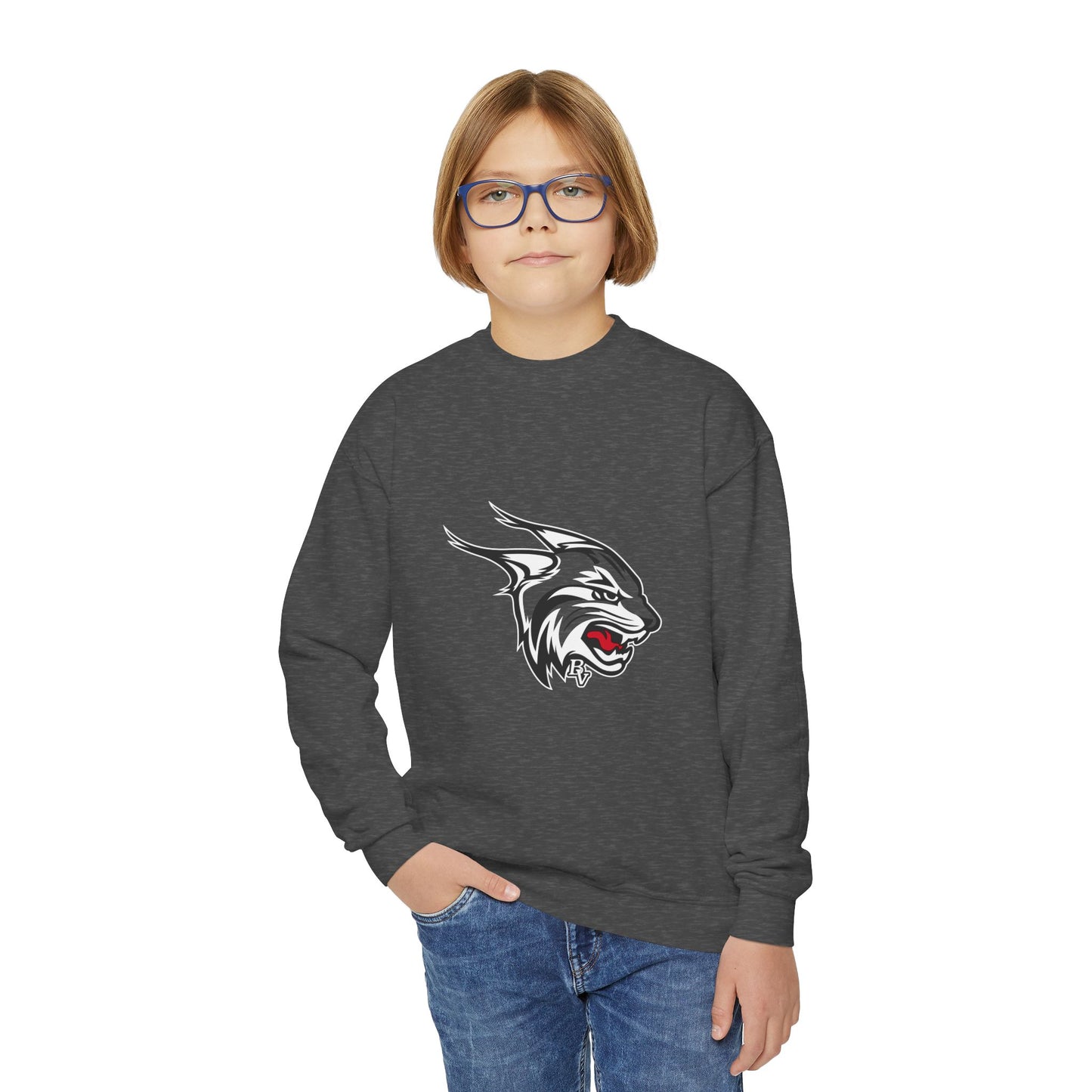 BV Lynx Youth Crewneck Sweatshirt