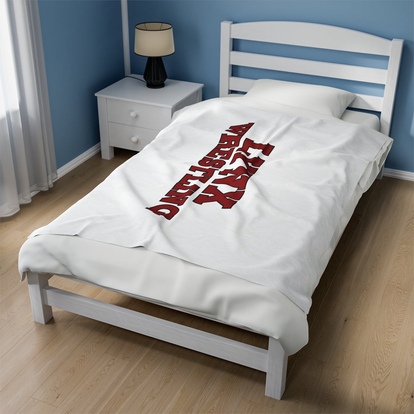 BV Wrestling Velveteen Plush Blanket