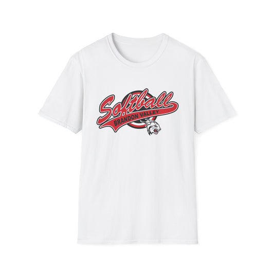 BV Softball Unisex Softstyle T-Shirt