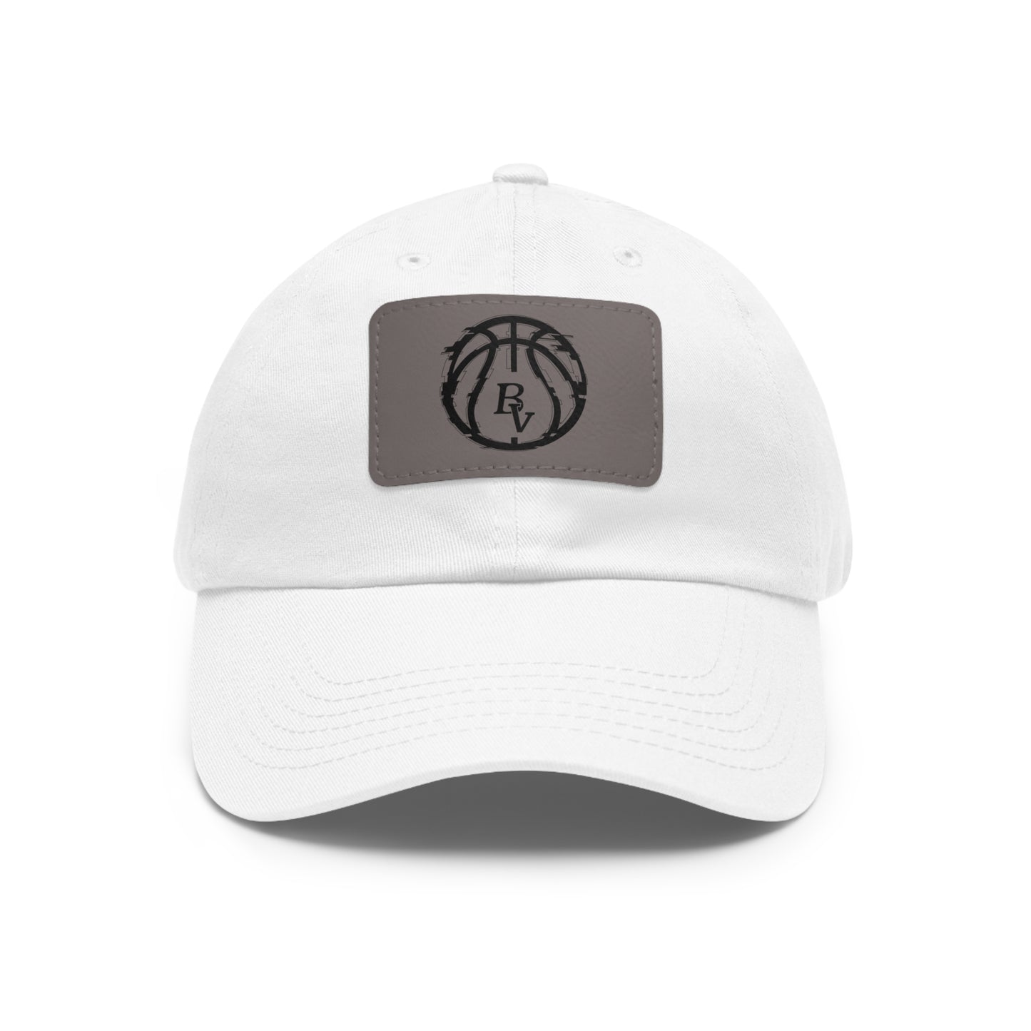 BV Basketball 1 - Hat with Leather Patch (Rectangle)