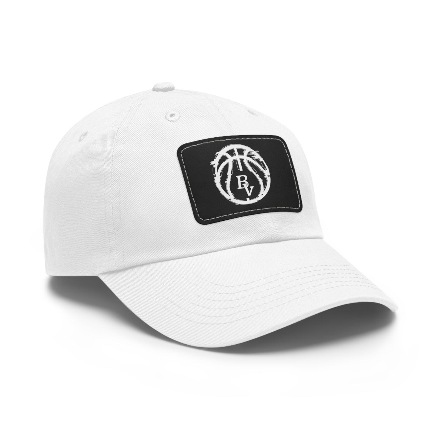 BV Basketball 1 - Hat with Leather Patch (Rectangle)