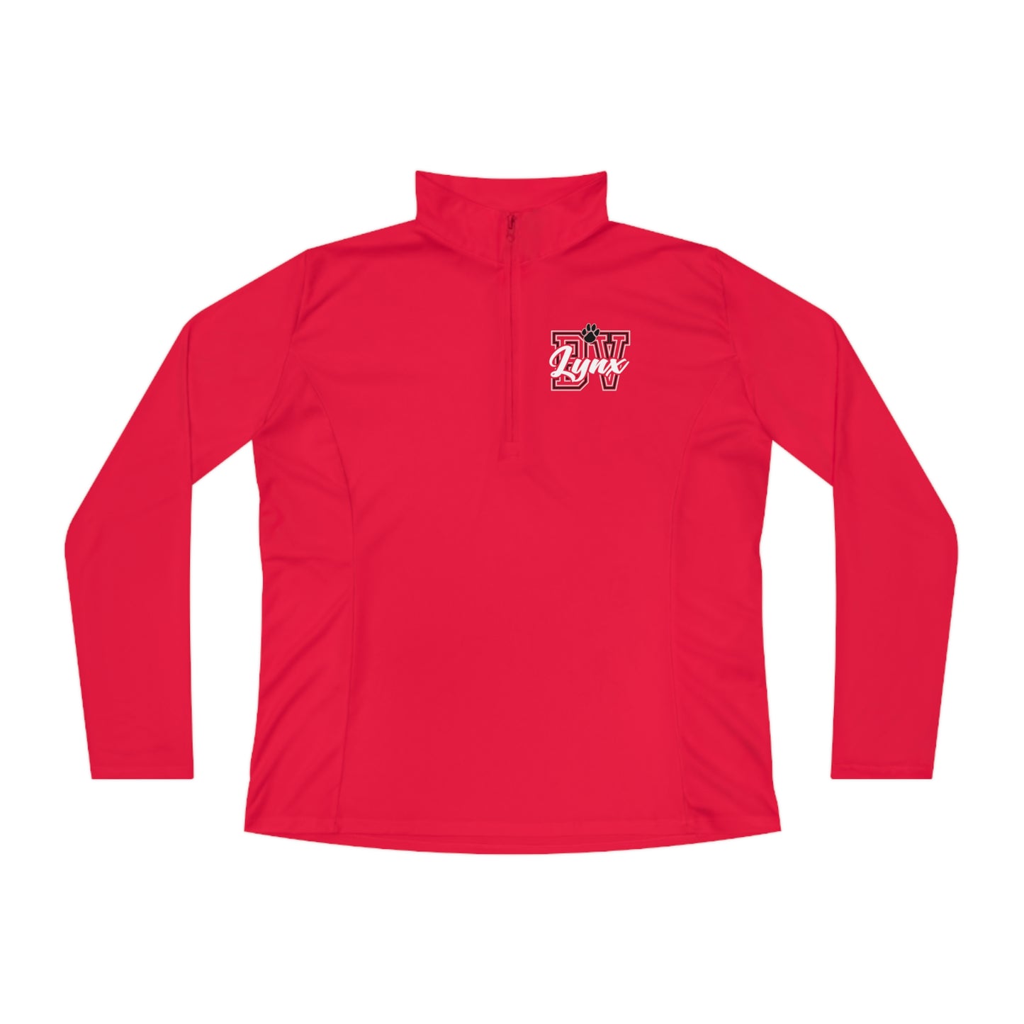 BV LYNX FAN2  Ladies Quarter-Zip Pullover