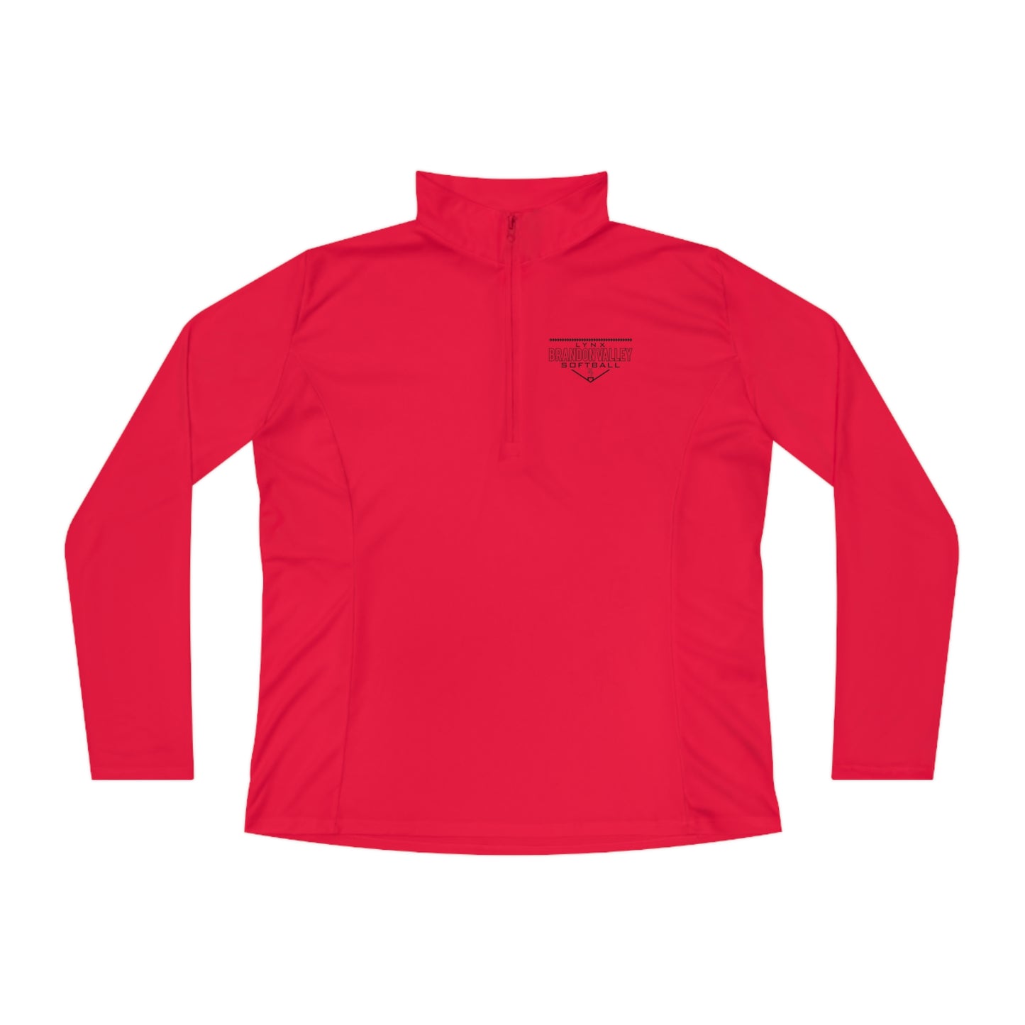 BV Softball  Ladies Quarter-Zip Pullover