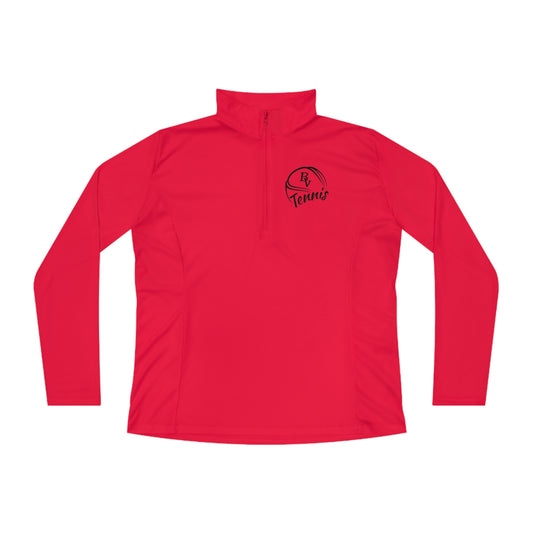 BV TENNIS Ladies Quarter-Zip Pullover