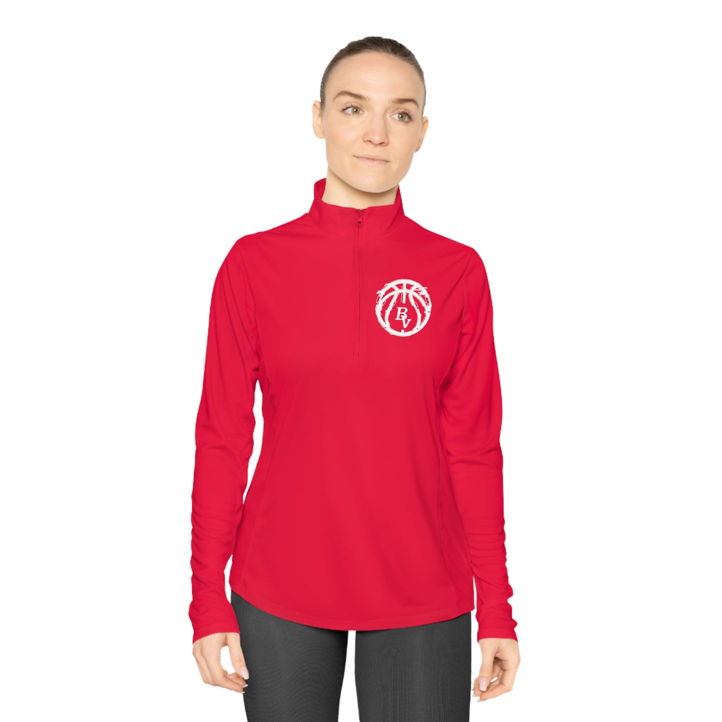 BV Basketball Ladies Quarter-Zip Pullover