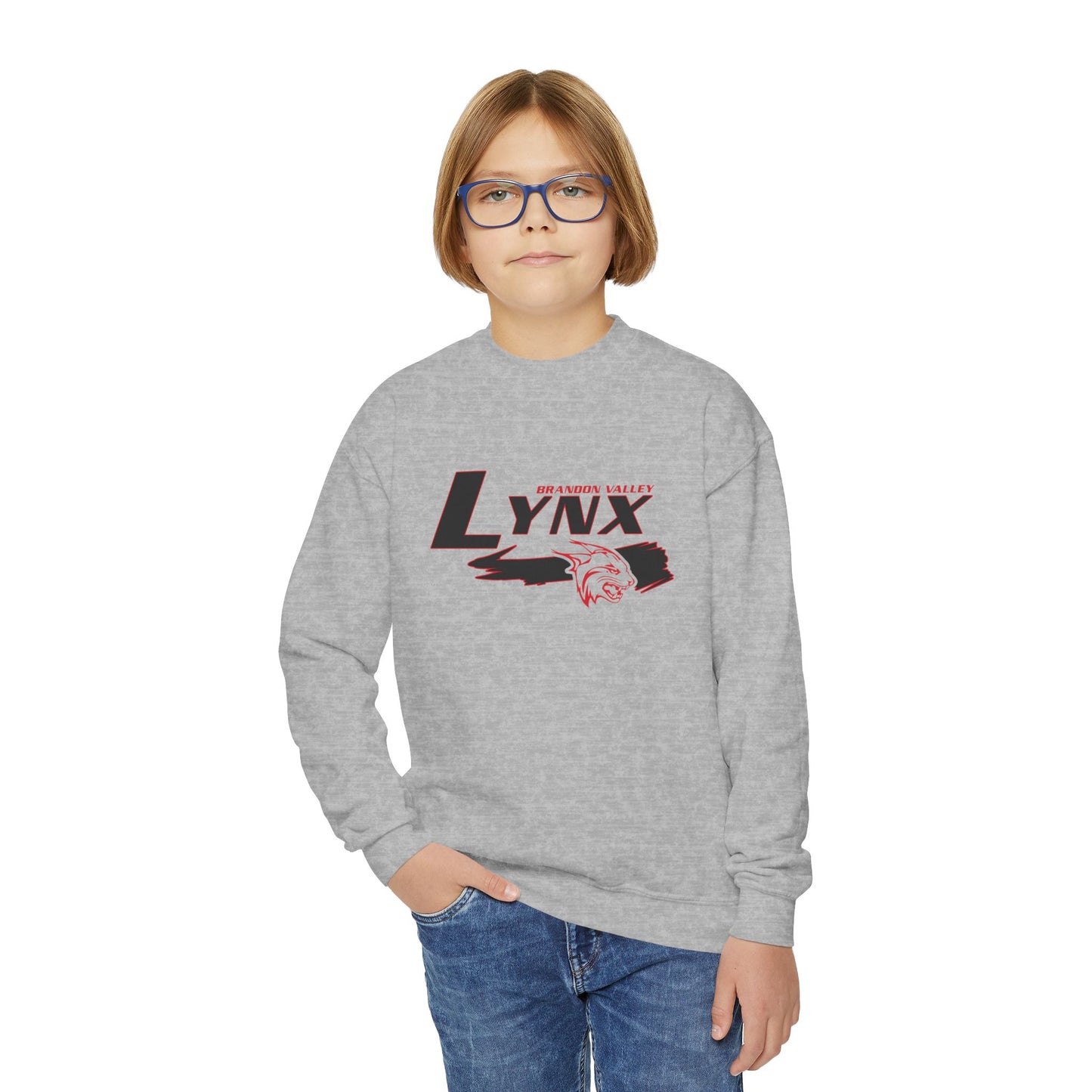 BV LYNX Youth Crewneck Sweatshirt