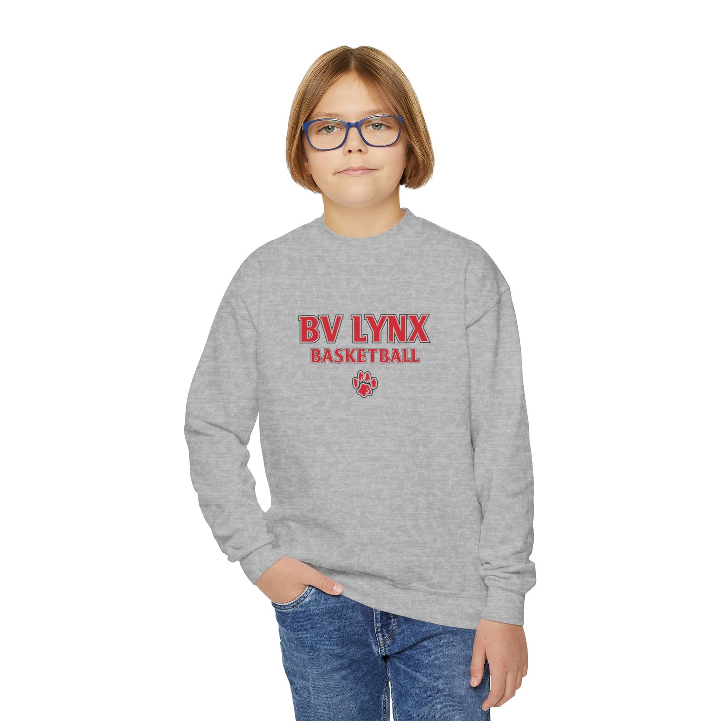 BV Basketball Youth Crewneck Sweatshirt