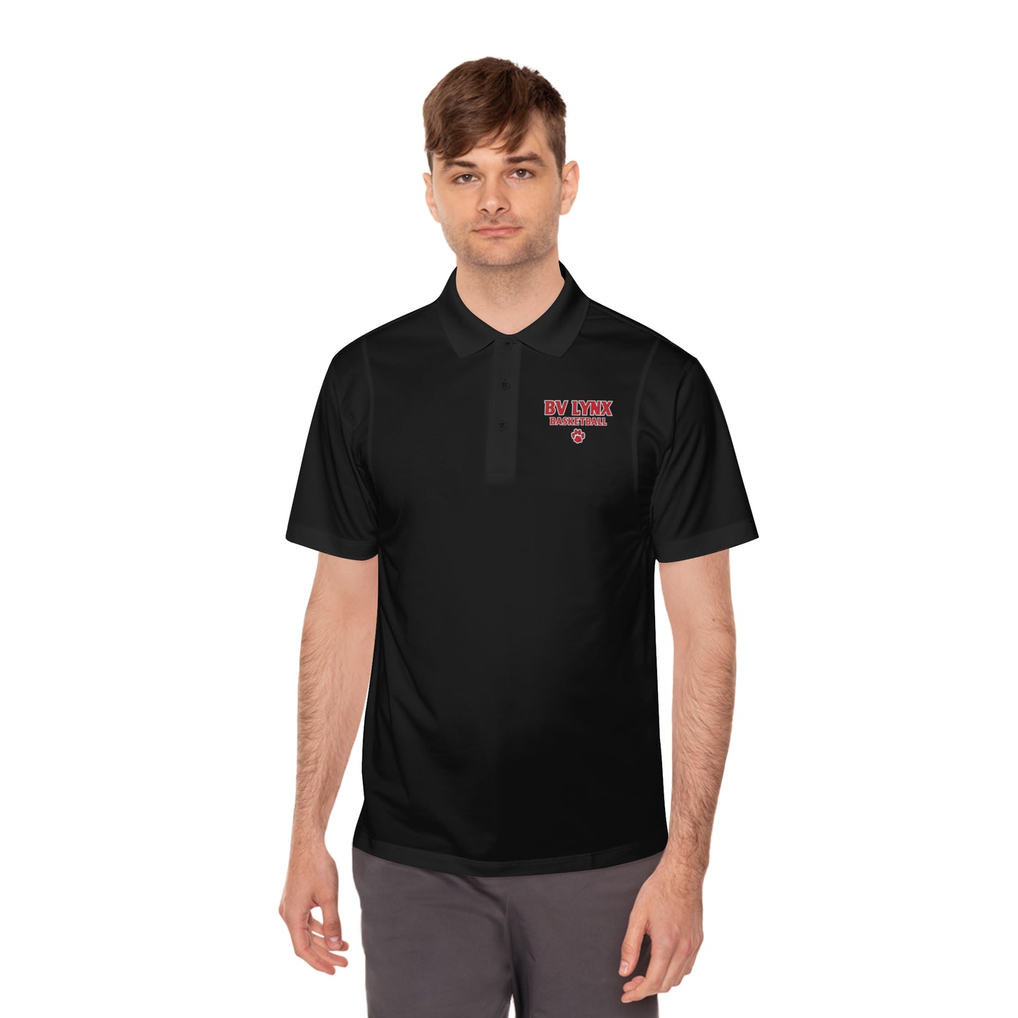 BV Basketball Men's Sport Polo Shirt