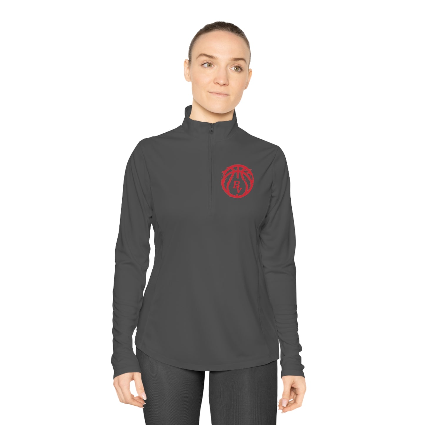 BV Basketball Ladies Quarter-Zip Pullover
