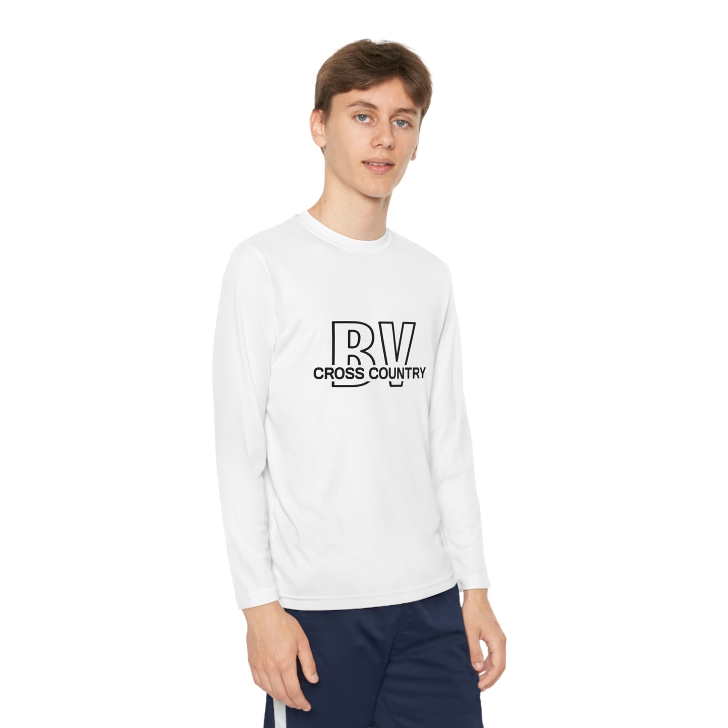 BV Cross Country Youth Long Sleeve Competitor Tee