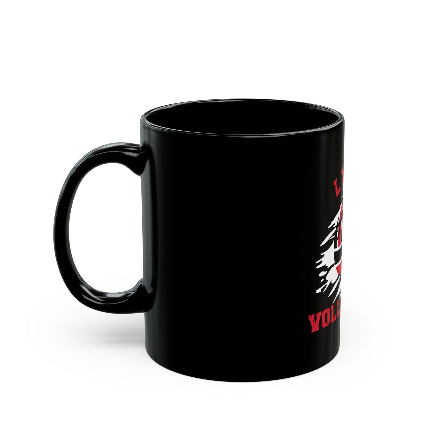 BV Volleyball Black Mug (11oz, 15oz)