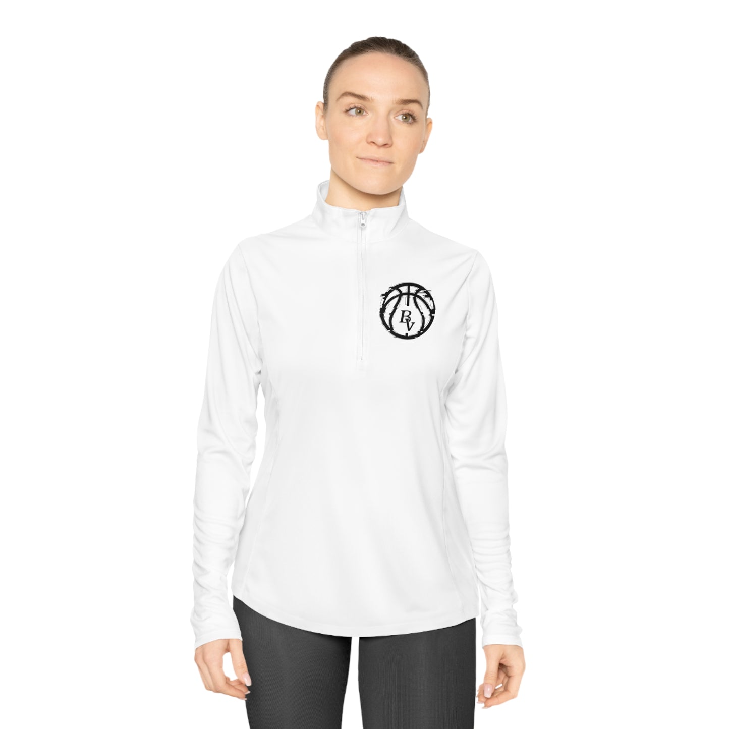 BV Basketball Ladies Quarter-Zip Pullover