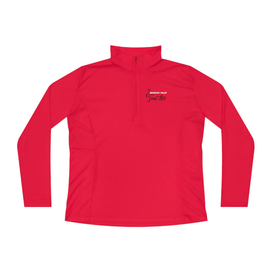 BV Fine Arts Ladies Quarter-Zip Pullover