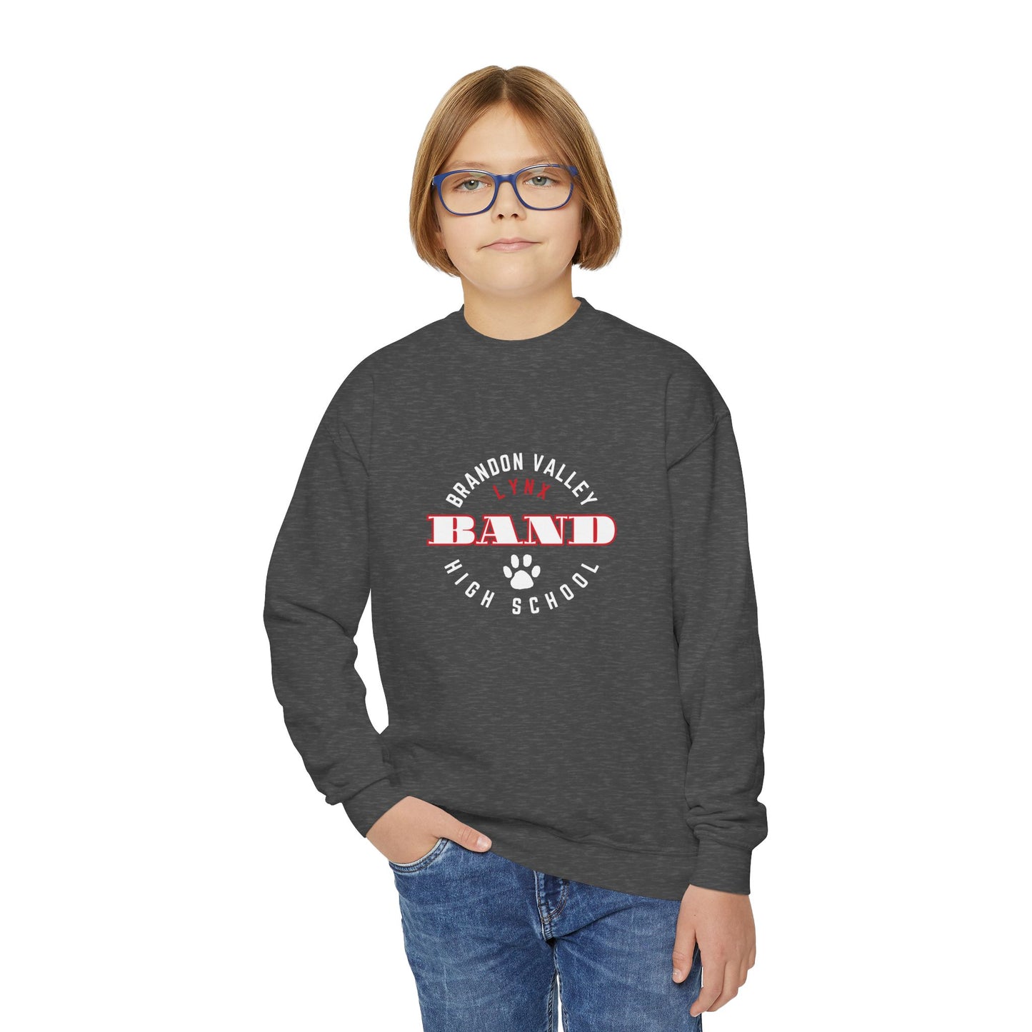 BV Band Youth Crewneck Sweatshirt