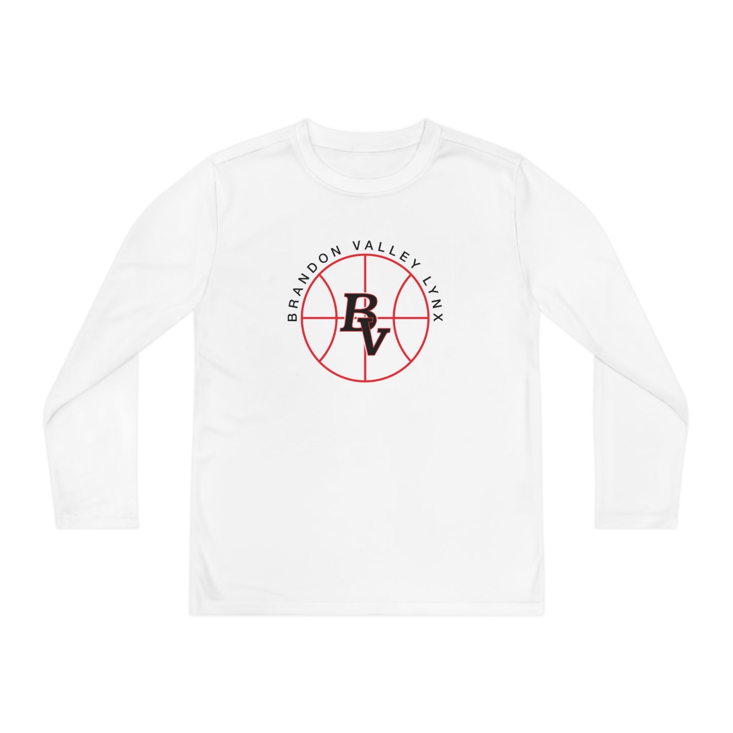 BV Basketball Youth Long Sleeve Competitor Tee