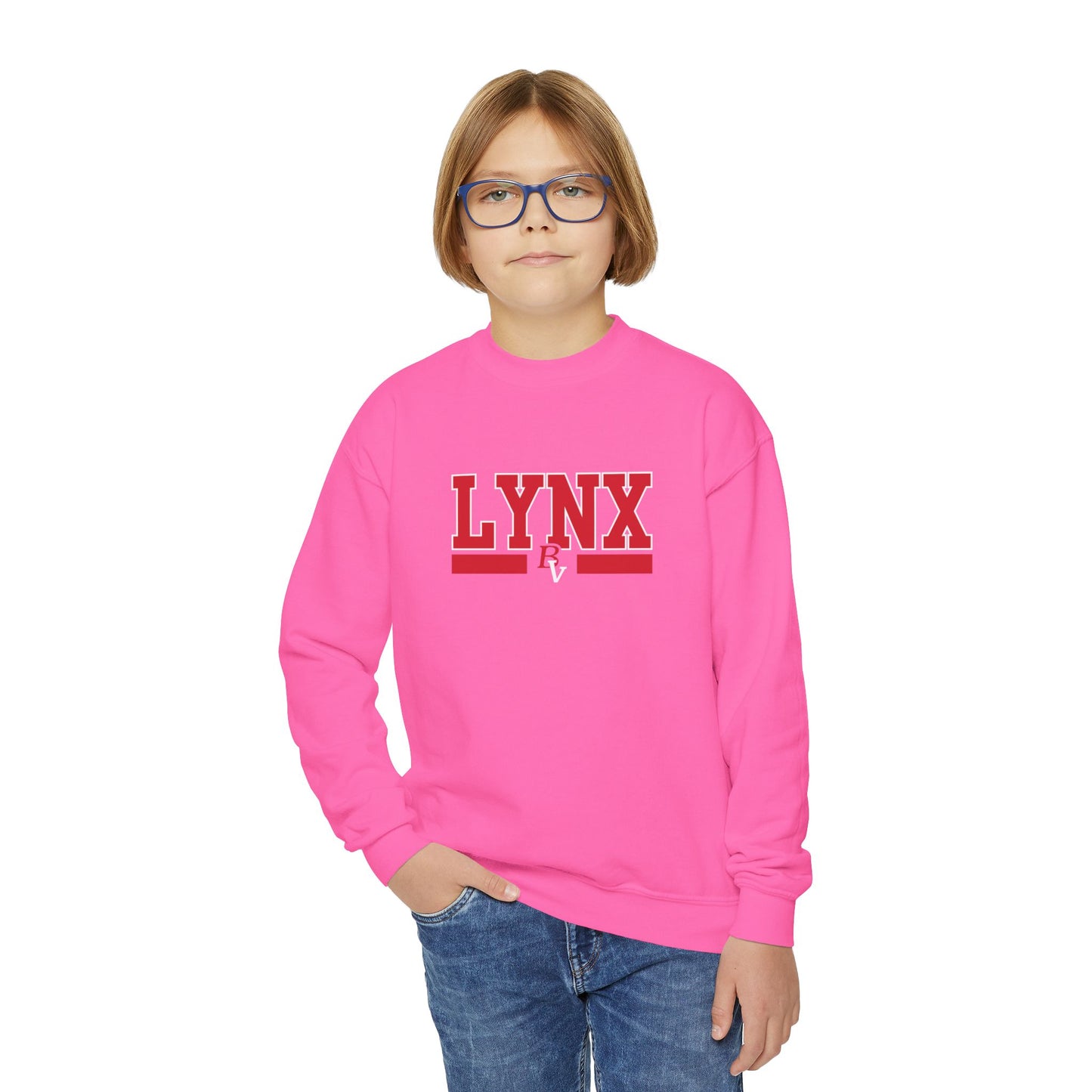 BV LYNX Youth Crewneck Sweatshirt