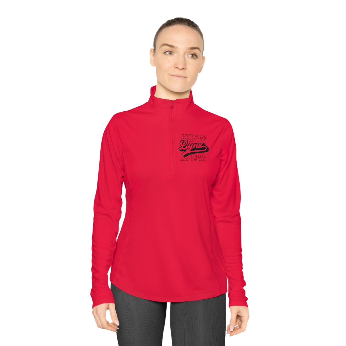 BV LYNX  Ladies Quarter-Zip Pullover