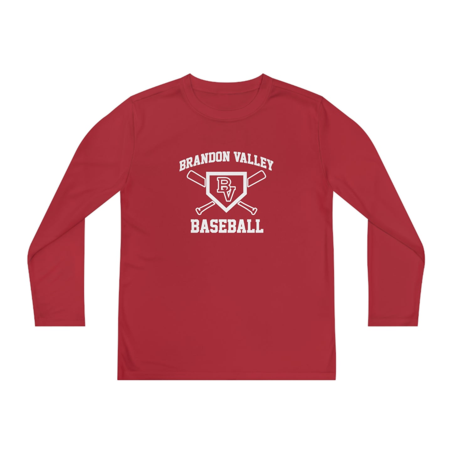 BV Baseball Youth Long Sleeve Competitor Tee