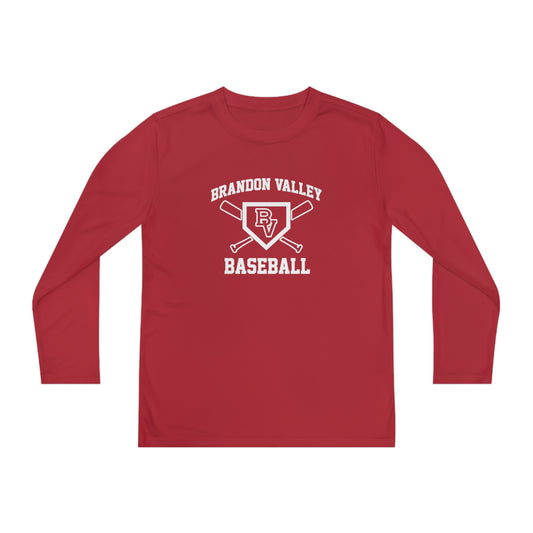 BV Baseball Youth Long Sleeve Competitor Tee