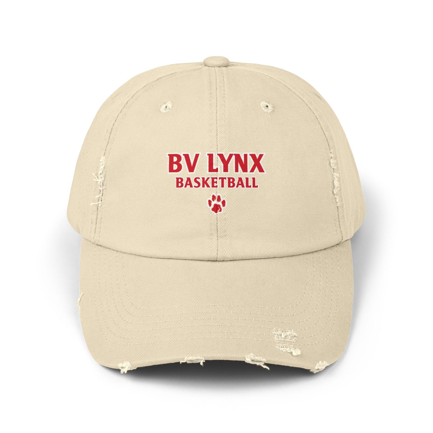 BV Basketball fan - Unisex Distressed Cap